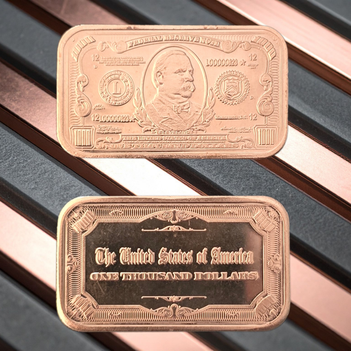 1oz Copper Bullion