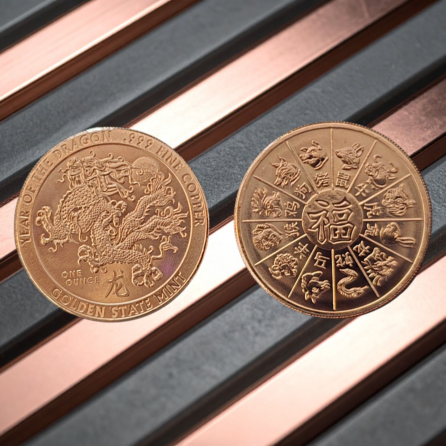 1oz Copper Bullion