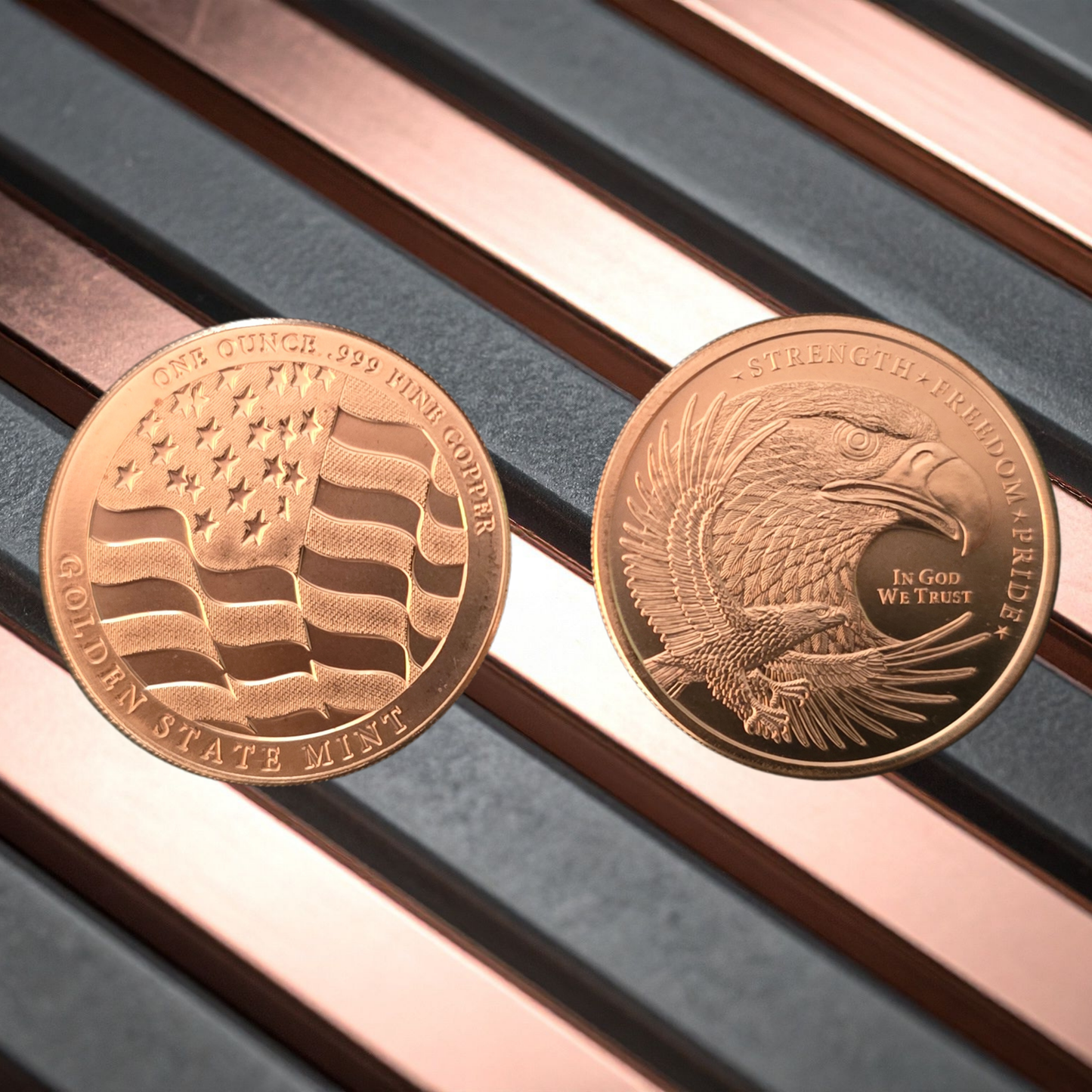 1oz Copper Bullion