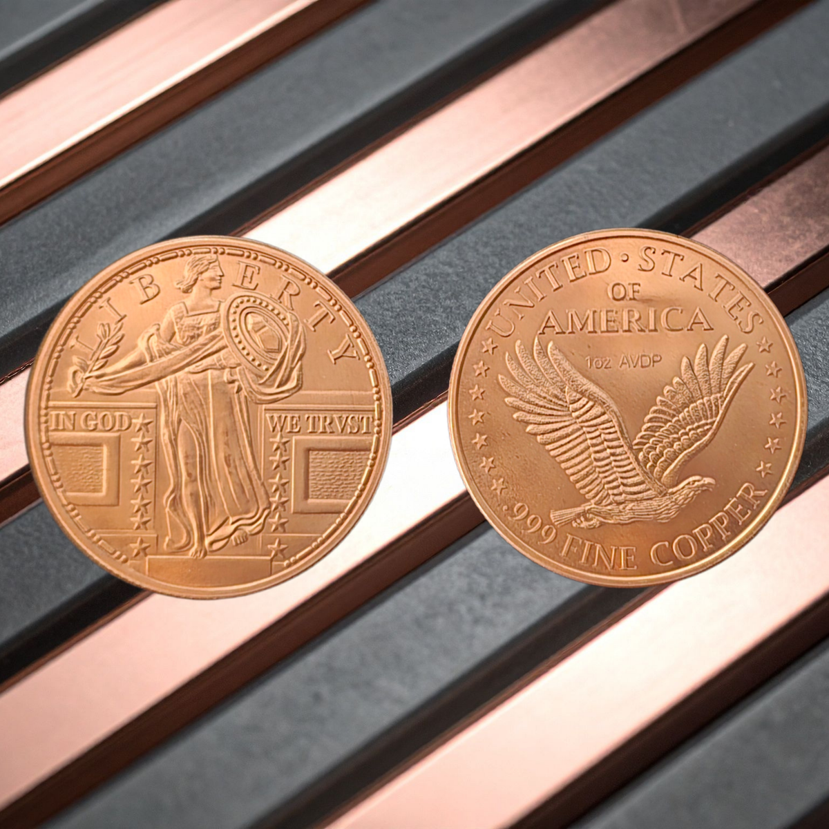 1oz Copper Bullion