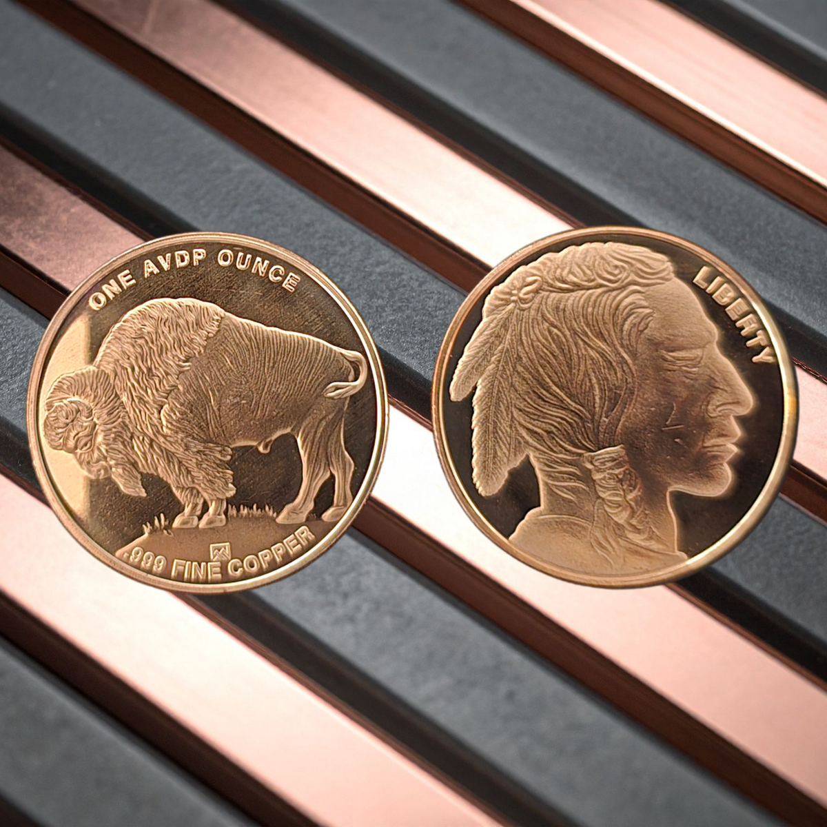 1oz Copper Bullion