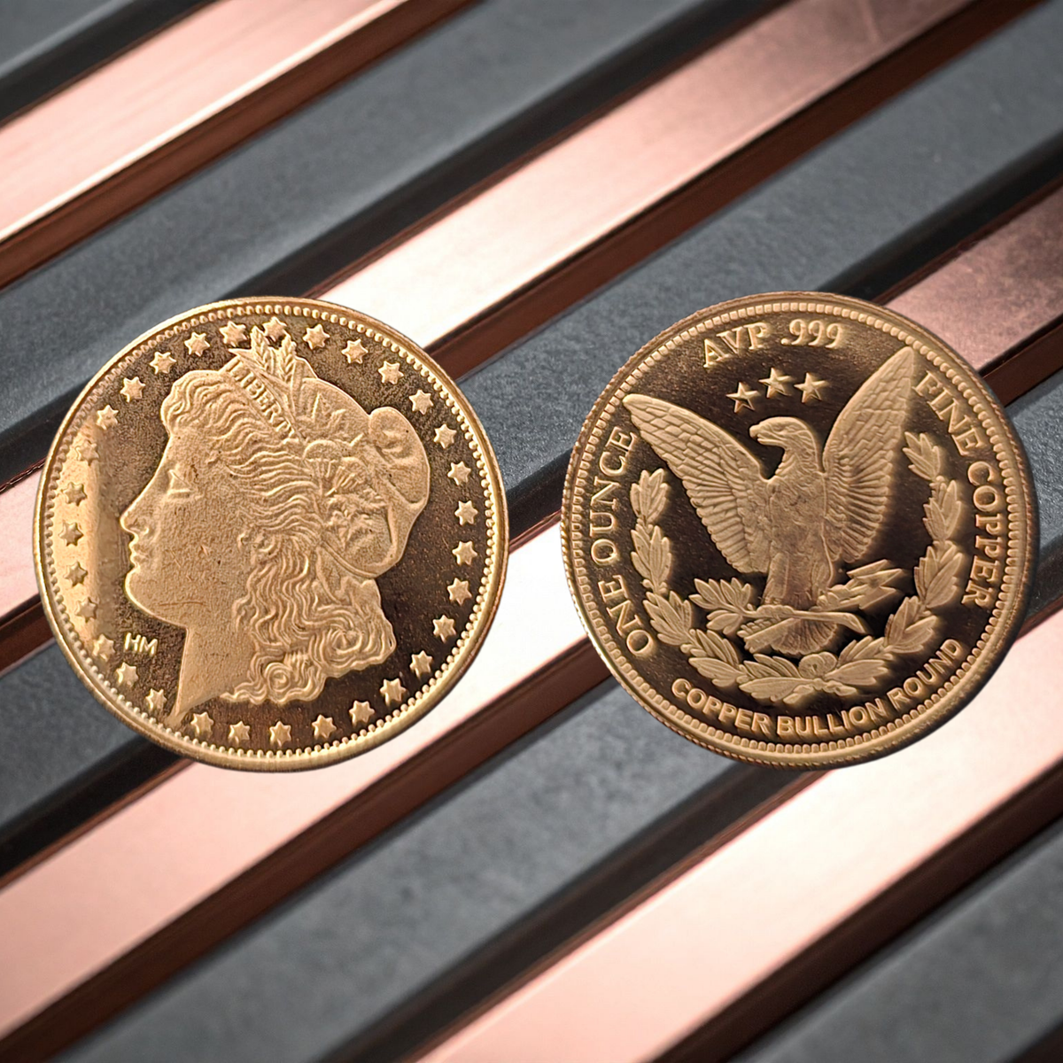 1oz Copper Bullion