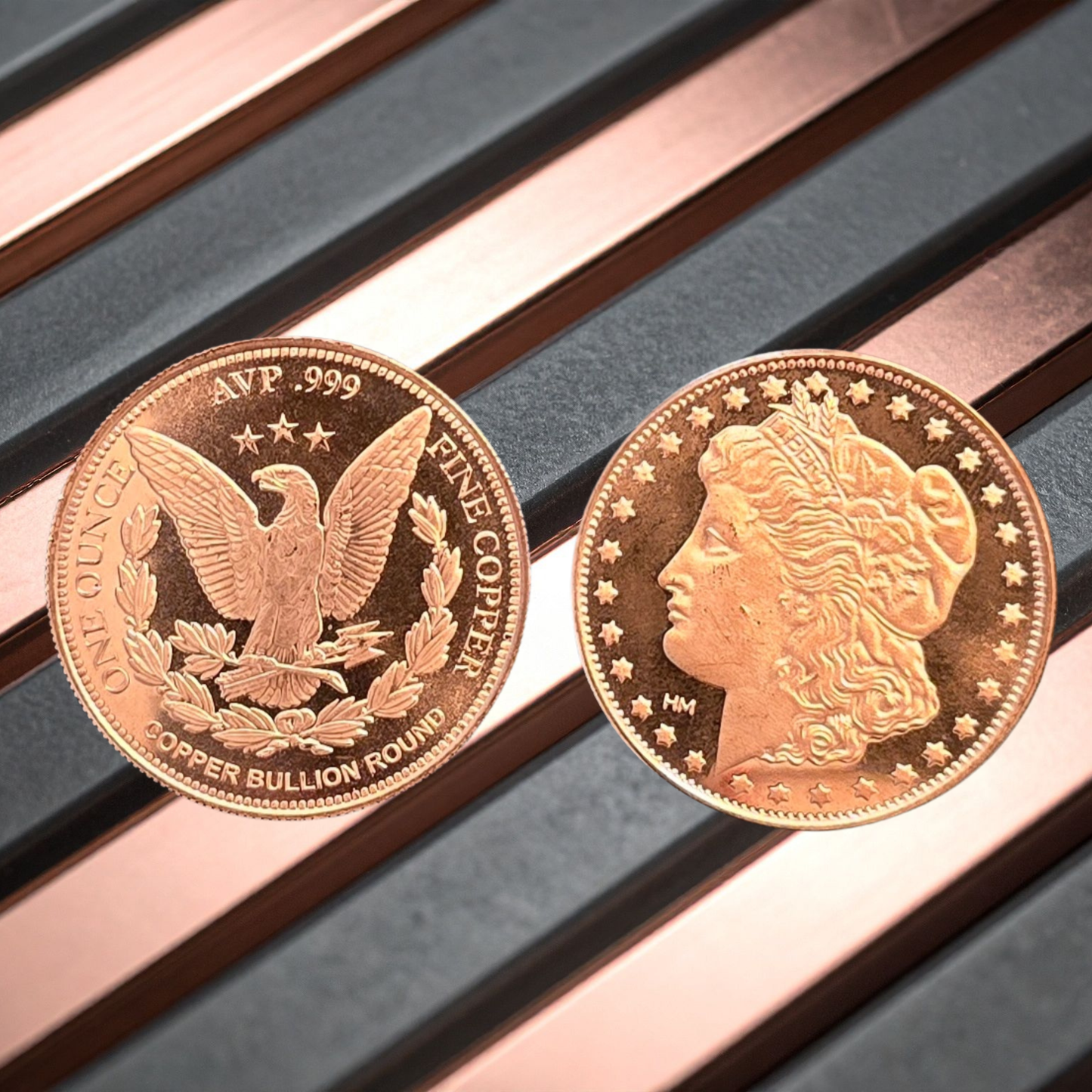 1oz Copper Bullion