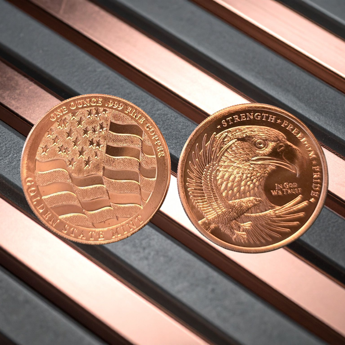 1oz Copper Bullion