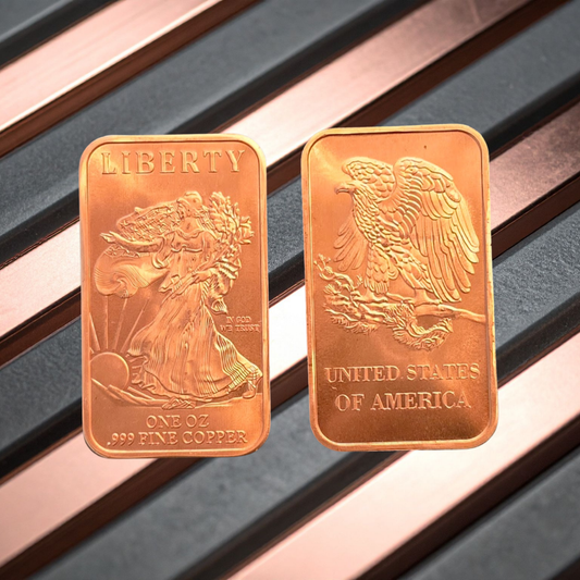 1oz Copper Bullion