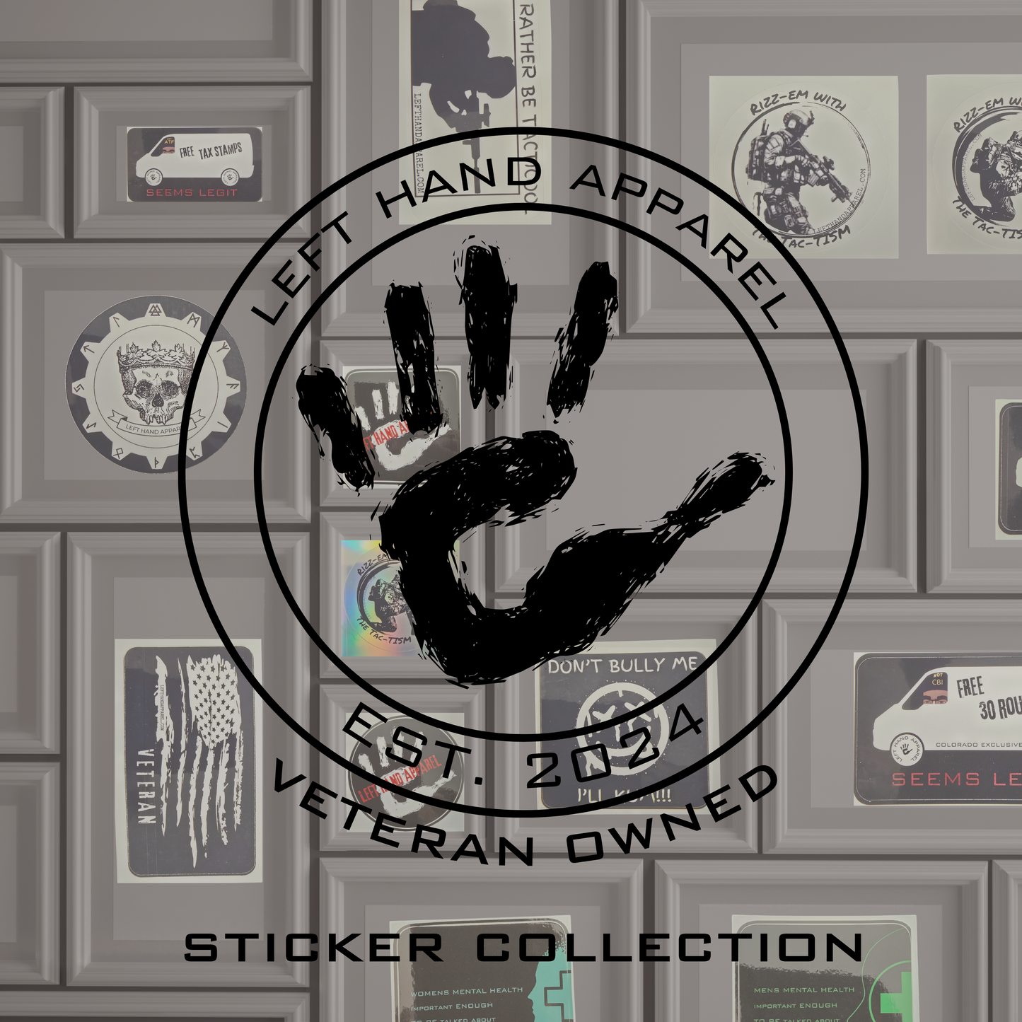 Left Hand Apparel Sticker Collection